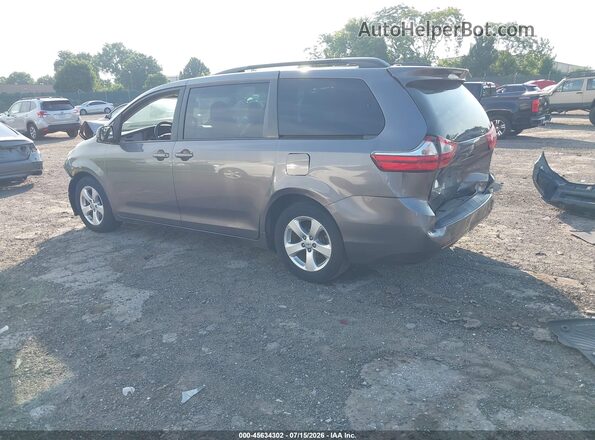 5TDKZ3DC7HS874178 2017 TOYOTA SIENNA Tan Tył lewy