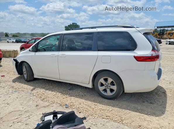 5TDKZ3DC7KS986504 2019 TOYOTA SIENNA White Հետևի ձախ