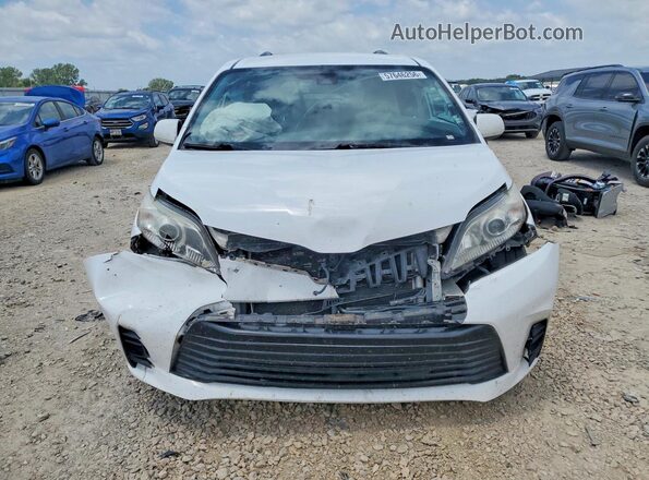 5TDKZ3DC7KS986504 2019 TOYOTA SIENNA White Դիմացի տեսք