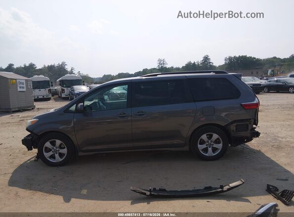 5TDKZ3DC8KS968948 2019 TOYOTA SIENNA Gray 