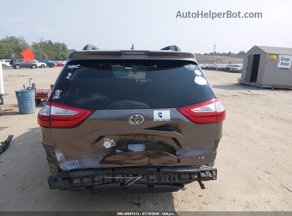 5TDKZ3DC8KS968948 2019 TOYOTA SIENNA Gray 