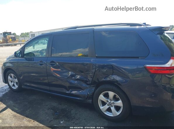5TDKZ3DC9JS913083 2018 TOYOTA SIENNA Blue Vista interior de 360 grados