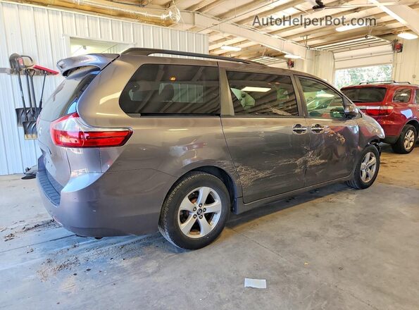5TDKZ3DCXLS055139 2020 TOYOTA SIENNA Gray Հետևի աջ