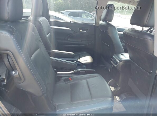 5TDKZRFH0HS515329 2017 TOYOTA HIGHLANDER Gray VIN sticker view