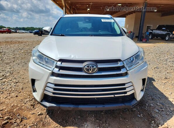 5TDKZRFH0KS338742 2019 TOYOTA HIGHLANDER White Vista frontal