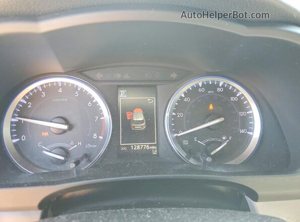5TDKZRFH0KS554476 2019 TOYOTA HIGHLANDER Charcoal Widok zestawu wskaźników