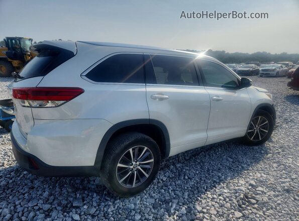 5TDKZRFH1HS507708 2017 TOYOTA HIGHLANDER White Trasero derecho