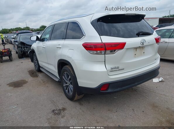 5TDKZRFH1HS513136 2017 TOYOTA HIGHLANDER White უკანა მარცხენა