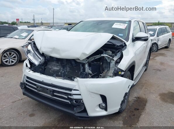 5TDKZRFH1HS513136 2017 TOYOTA HIGHLANDER White წინა ხედი