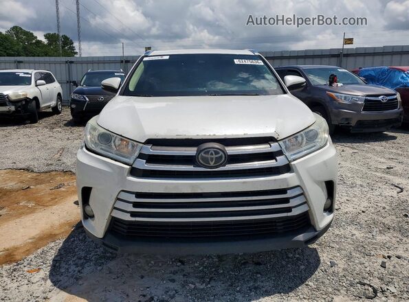 5TDKZRFH1HS519857 2017 TOYOTA HIGHLANDER White Vista frontal