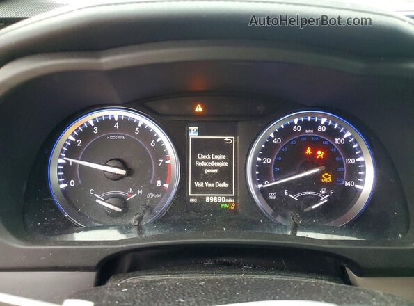 5TDKZRFH2JS538097 2018 TOYOTA HIGHLANDER Silver Instrument cluster view