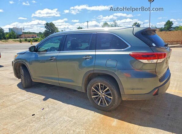 5TDKZRFH2KS349533 2019 TOYOTA HIGHLANDER Charcoal Հետևի ձախ