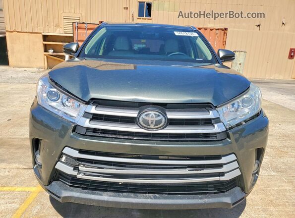 5TDKZRFH2KS349533 2019 TOYOTA HIGHLANDER Charcoal Դիմացի տեսք