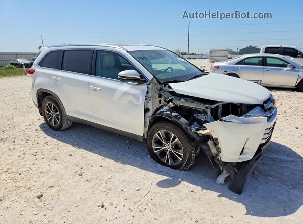 5TDKZRFH2KS369457 2019 TOYOTA HIGHLANDER White Delantero derecho