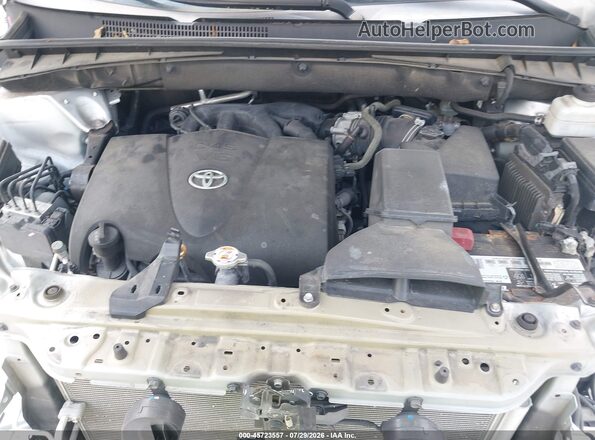 5TDKZRFH2KS561316 2019 TOYOTA HIGHLANDER Gray Вид ззаду