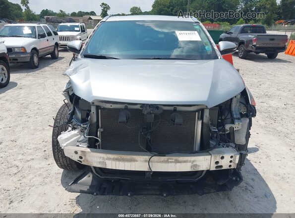 5TDKZRFH2KS561316 2019 TOYOTA HIGHLANDER Gray Вид щитка приладів