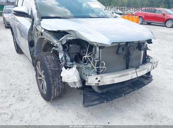 5TDKZRFH2KS561316 2019 TOYOTA HIGHLANDER Gray Вид спереду