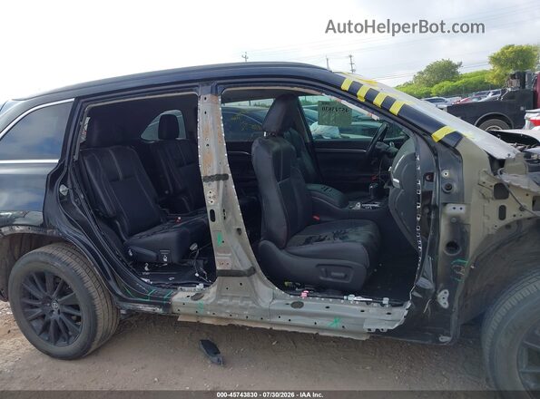 5TDKZRFH2KS573420 2019 TOYOTA HIGHLANDER Black Widok wnętrza 360 stopni