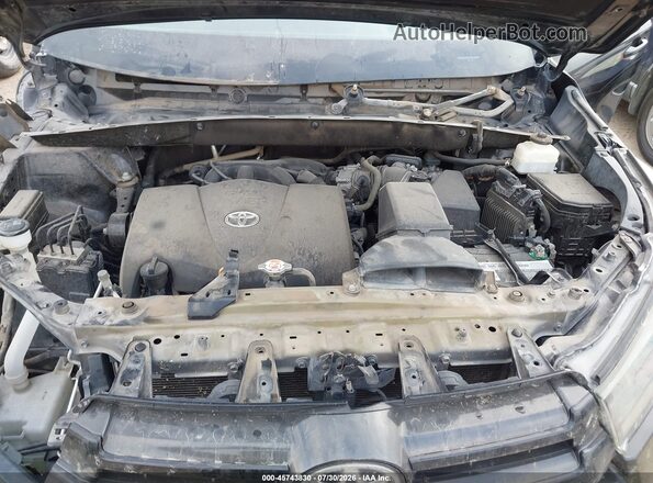 5TDKZRFH2KS573420 2019 TOYOTA HIGHLANDER Black Widok z tyłu