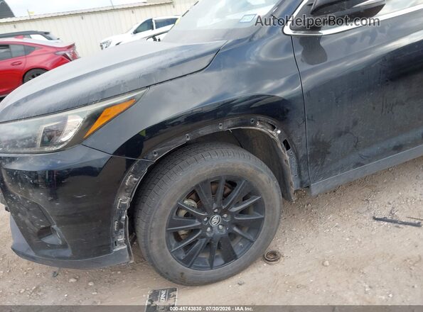 5TDKZRFH2KS573420 2019 TOYOTA HIGHLANDER Black 