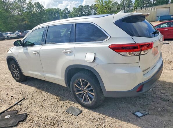 5TDKZRFH3HS510383 2017 TOYOTA HIGHLANDER White Հետևի ձախ