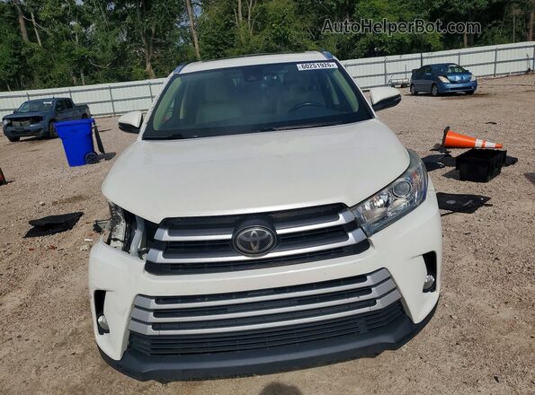 5TDKZRFH3HS510383 2017 TOYOTA HIGHLANDER White Դիմացի տեսք