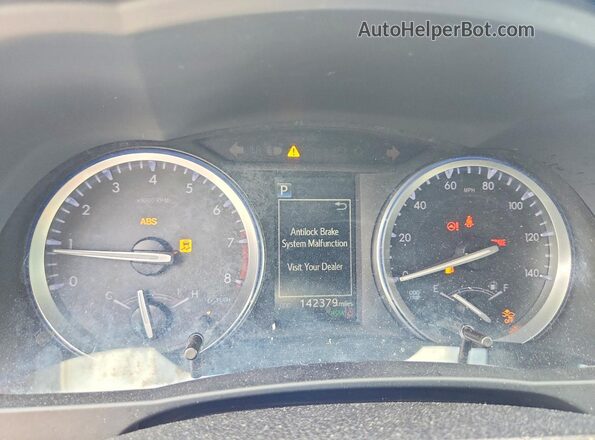 5TDKZRFH3JS280219 2018 TOYOTA HIGHLANDER Gray Widok zestawu wskaźników