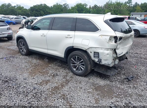5TDKZRFH3KS551121 2019 TOYOTA HIGHLANDER White Rear left