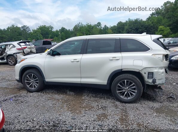 5TDKZRFH3KS551121 2019 TOYOTA HIGHLANDER White 