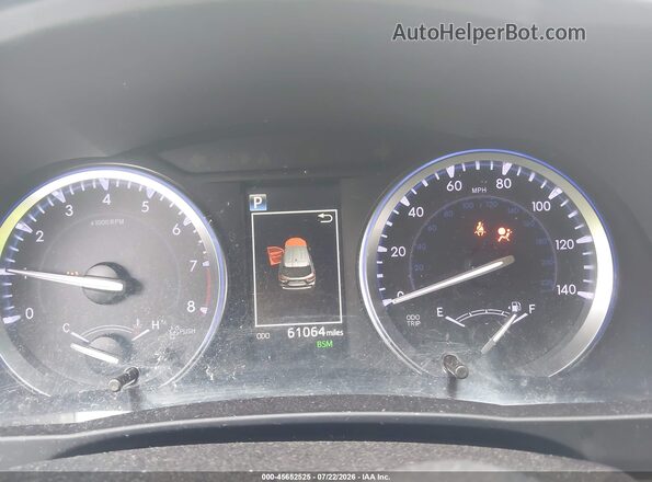 5TDKZRFH3KS557470 2019 TOYOTA HIGHLANDER Gray უკანა სავარძლების ხედი
