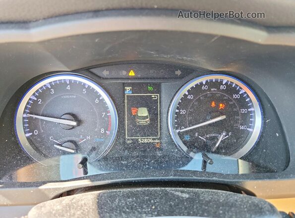 5TDKZRFH3KS565021 2019 TOYOTA HIGHLANDER White Widok zestawu wskaźników