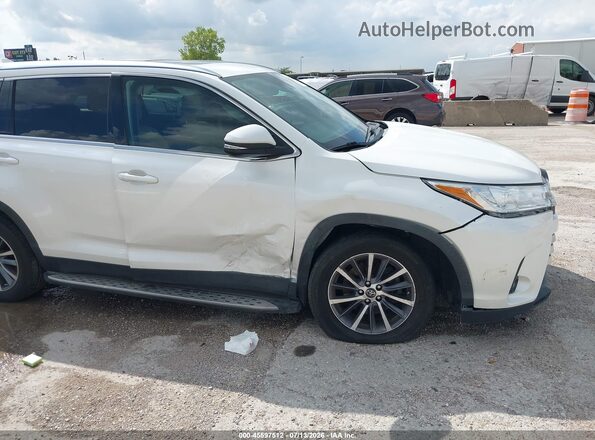 5TDKZRFH4KS316971 2019 TOYOTA HIGHLANDER White Widok z przodu