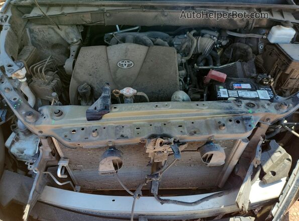 5TDKZRFH4KS559213 2019 TOYOTA HIGHLANDER Black Շարժիչի բաժամունքի տեսք