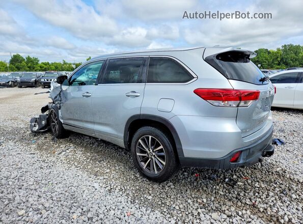 5TDKZRFH5HS194873 2017 TOYOTA HIGHLANDER Silver Հետևի ձախ