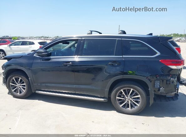 5TDKZRFH5HS195411 2017 TOYOTA HIGHLANDER Black სალონის 360-გრადუსიანი ხედი