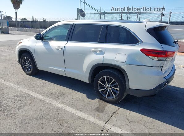 5TDKZRFH5HS518873 2017 TOYOTA HIGHLANDER White Rear left