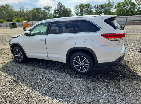 5TDKZRFH5JS538174 2018 TOYOTA HIGHLANDER White Trasero izquierdo