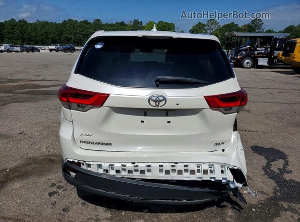 5TDKZRFH6HS515397 2017 TOYOTA HIGHLANDER White Vista trasera