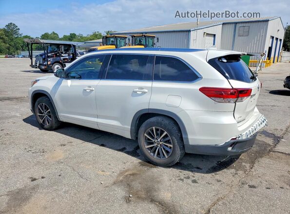 5TDKZRFH6HS515397 2017 TOYOTA HIGHLANDER White Trasero izquierdo