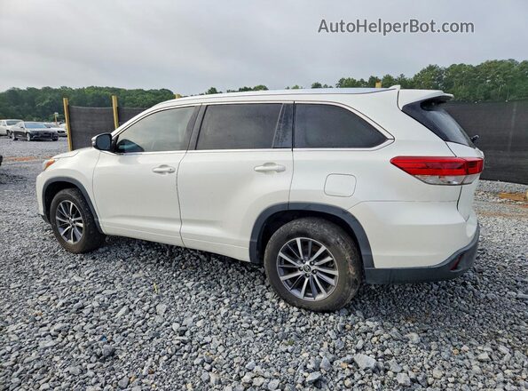 5TDKZRFH6HS520907 2017 TOYOTA HIGHLANDER Белый Задняя левая четверть