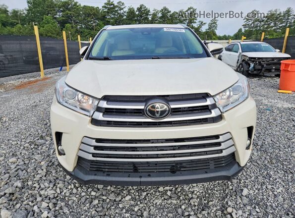 5TDKZRFH6HS520907 2017 TOYOTA HIGHLANDER Белый Вид спереди