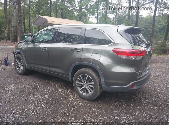 5TDKZRFH7HS208563 2017 TOYOTA HIGHLANDER Gray Tył lewy