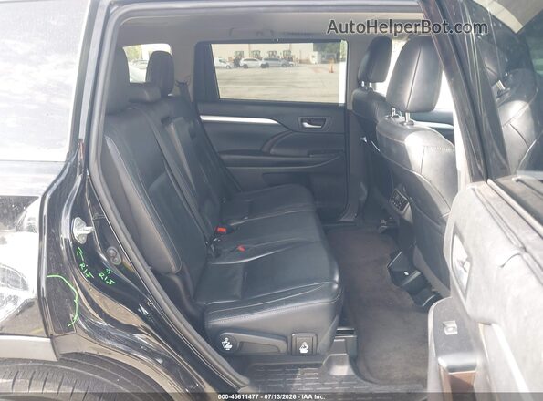 5TDKZRFH7JS283656 2018 TOYOTA HIGHLANDER Black VIN կոդի պիտակի տեսք