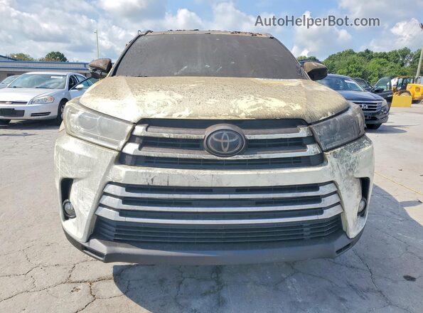 5TDKZRFH8HS187819 2017 TOYOTA HIGHLANDER White Vista frontal