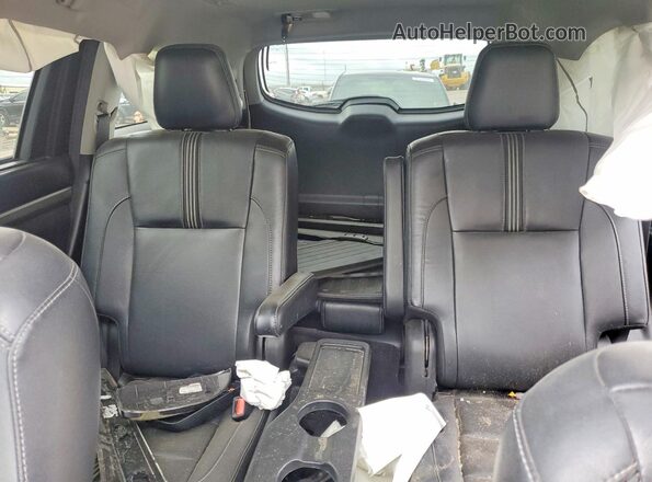 5TDKZRFH8JS545507 2018 TOYOTA HIGHLANDER Серый Вид задних сидений