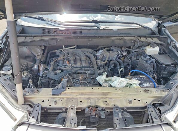 5TDKZRFH8JS547404 2018 TOYOTA HIGHLANDER Black Vista del compartimento del motor