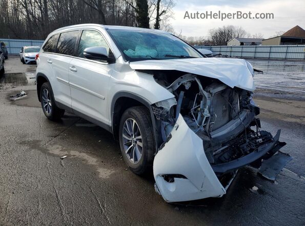 5TDKZRFH8KS312079 2019 TOYOTA HIGHLANDER White Առջևի աջ