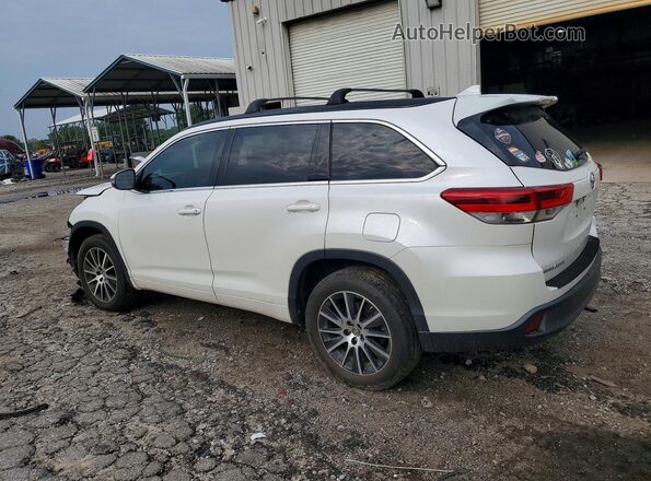 5TDKZRFH9JS286316 2018 TOYOTA HIGHLANDER White უკანა მარცხენა