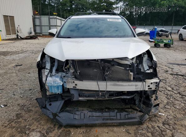 5TDKZRFH9JS286316 2018 TOYOTA HIGHLANDER White წინა ხედი