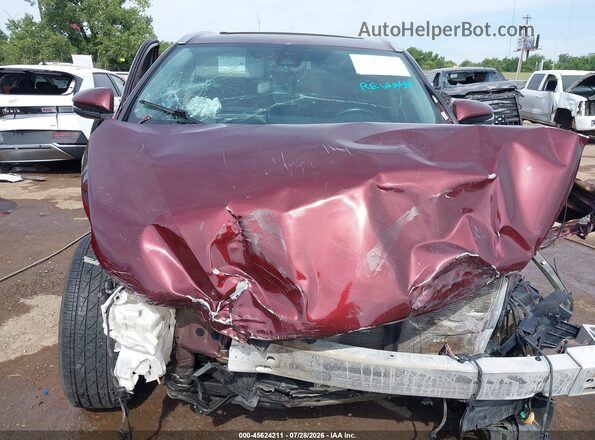 5TDKZRFH9KS298483 2019 TOYOTA HIGHLANDER Бордовый Вид щитка приборов